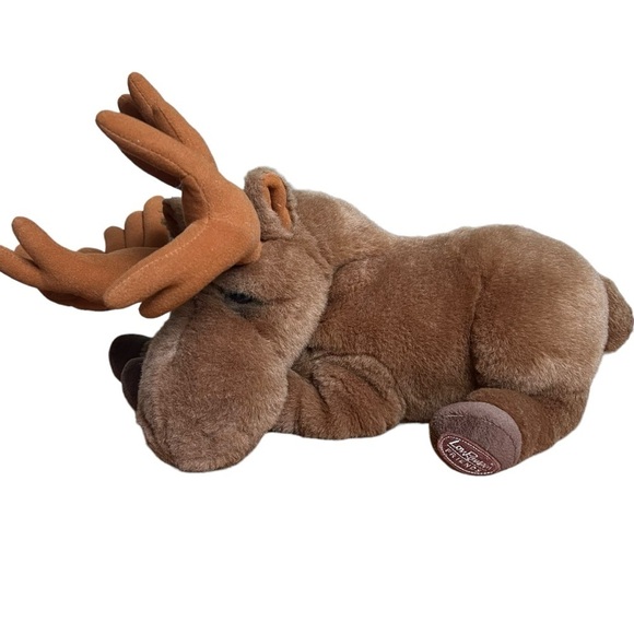 Dakin Lou Rankin Friends Moose Plush Stuffed Animal Toy Adorable Soft Brown - Picture 2 of 8